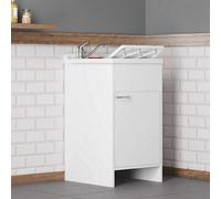 Mobile Lavatoio per interno ed esterno in resina con vasca in PP 45x50x85H
