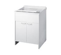 Mobile lavatoio per lavanderia 60x50 cm per esterno o interno