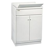 Mobile lavatoio Top line, 2 ante, prolipropilene bianco, (LxPxH): 62x53x87 cm TR