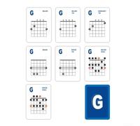 Mobile Learning Tool 49 per chitarra Chord & Scale Flashcard per principianti