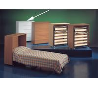 Mobile letto richiudibile BENIGNIMOBILI con rete ortopedica