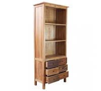 Mobile libreria in legno di mogano 80x40xH190 cm David