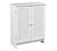 MOBILE MOBILETTO ARMADIO 2 ANTE MODERNO CUCINA BAGNO LEGNO BIANCO h766030