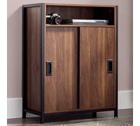 Mobile Mobiletto Basso Libreria Design Moderno 2 Ante Scorrevole e 3 Ripiani