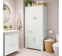 MOBILE MOD. MULTIUSO CM 77X34 H. 178 BIANCO FIAMMATO