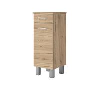 Mobile multiuso 35x34 con anta e cassetto GAIA Quercia Naturale