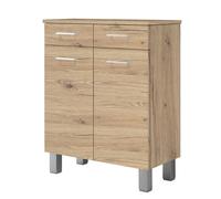 Mobile multiuso GAIA con ante e cassetti Quercia Natura 69X34 cm