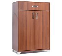 Mobile multiuso in legno Noce con 2 ante e 1 cassetto 81xH120 cm