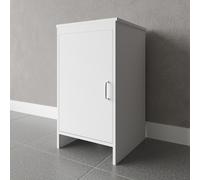 Mobile multiuso lavanderia 45x50 cm in PVC con ripiano interno Kandy