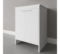 Mobile multiuso lavanderia 60x50 cm in PVC con ripiano interno Kandy