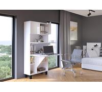 Mobile multiuso Libreria e Scrivania pieghevole 80x175hx32(chiuso) 92(aperto)
