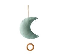 Mobile musicale per culla, mobile in feltro per bambini, mobile per culla, mobile con campanella da appendere al letto, mobile in legno per bambini, campanelli eolici, decorazione per la cam