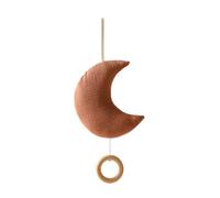 Mobile musicale per culla, mobile in feltro per bambini, mobile per culla, mobile con campanella da appendere al letto, mobile in legno per bambini, campanelli eolici, decorazione per la cam