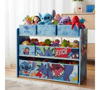 Mobile Organizer Lilo & Stitch Disney in Legno 62x30x60cm con 6 Cestini