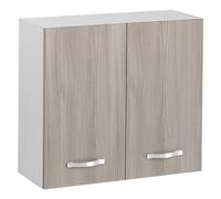 MOBILE PENSILE PER CUCINE COMPONIBILI L.80 x P.32 x H.72. - 2 ante - col. olmo