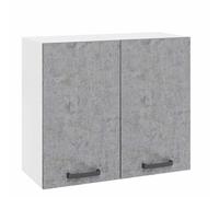 Mobile pensile scolapiatti per cucina cemento 80 cm Mobili vaschetta colapiatti