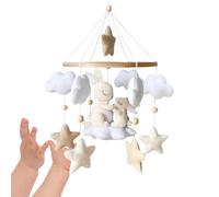 Mobile Per Culla,Boho Luna E Giocattolo Cartone Animato Calmante | Appendino Per Culla E Decorazione Per Camera Dei Bambini,Per Casa Passeggino Asilo Sala Giochi Shopping Esterno