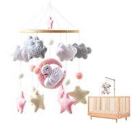 Mobile per culla, decorazione per camera da , stile boho, in feltro, per la casa, la camera da , il soggiorno, come regalo di compleanno e come regalo per bambini e
