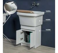 MOBILE PER LAVATOIO ""ISIDE"" Mod. 75x60 cm