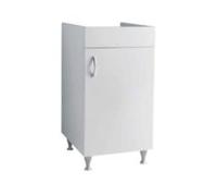MOBILE PER LAVATOIO LAUNDRY CON PIEDI 45X45 BIANCO