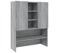 vidaXL Mobile per lavatrice Grigio Sonoma 70,5x25,5x90 cm