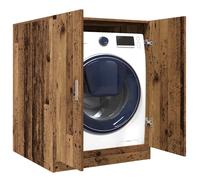 VIDAXL - Mobile per Lavatrice Legno Antico 70,5x71,5x91,5 cm