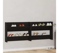 Mobile per scarpe 2 pz 83 x 18 x 60 cm Legno ingegnerizzato