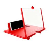 mobile phone magnifier 3d hd desktop projector cell phone screen enlarger seniors video watching movie night home travel break party foldable stand portable display amplifier viewer