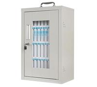 Mobile Phone Storage Cabinet con serratura da 12 a 60 slot per dipendenti e studenti Stazione di ricarica sicura per telefono cellulare Colore grigio 36 scomparti.