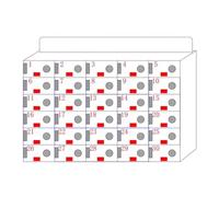 Mobile Phone Storage Cabinet da 4 a 80 slot in lega di alluminio Conference nizer Portable Phone Locker ideale per la gestione del overflow del dispositivo in uffici ed eventi