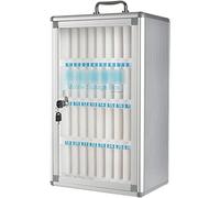 Mobile Phone Storage Cabinet Scatola di Sicurezza Trasparente per Cellulari Dipendente Soluzione di Archiviazione Mobile per Officine 36 Unità Durevole e Conveniente