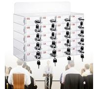 Mobile Phone Storage nizer 100 Scomparti Box per aula e ufficio Regolabile 20/25/30/40/50/60/80 Slot Mobile