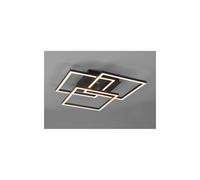 MOBILE PLAFONIERA FINITURA BIANCA, NERA O NICHEL A 3 QUADRI ORIENTABILI LED 28W DIMMERABILE CON TELECOMANDO