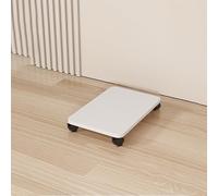 Mobile Porta Dvd/Porta CD Bianco - Vetrina per Giochi e CD/Supporto AV/Supporto angolare, Adatto per apparecchiature di intrattenimento/Supporti per Giradischi/Lettori a Torre (45x30 cm)