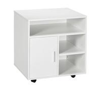Mobile porta stampante HOMCOM IT924-012WT