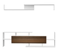 Mobile Porta TV HOMCOM con Mensola a Muro