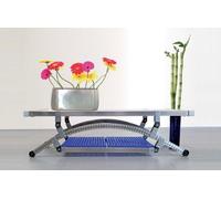 MOBILE PORTA TV IN ACCIAIO INOX + KIT SUPPORTO TV