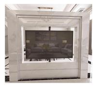 Mobile porta TV - Partizione Gancio Girevole - Supporto Da Pavimento Per TV LCD Con Telaio Girevole A 360 Gradi, Telaio Rotante Divisorio, Base Girevole Per Mobile TV(66-82cm)