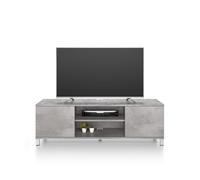 Mobile Porta Tv Rachele, color grigio Cemento