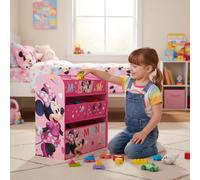 Mobile Portagiochi Minnie Disney 6 Ripiani in Legno - Organizer Giocattoli Bamb