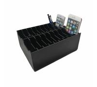Mobile portaoggetti portatile con 20 scomparti per cellulare, per scuola, ufficio, ristorante, fabbrica e leggero (colore 10)