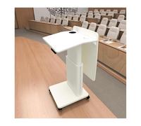 Mobile Presentazione Podio Stand, Sollevamento Elettrico, Pulpito Premium Versatile per la Ricezione Cliente, Facile da Spostare e Bel Design