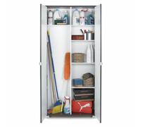 Mobile scarpiera multiuso con 8 ripiani Armadio Scarpiere olmo 83x29x190 cm