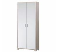 Mobile scarpiera multiuso olmo 8 ripiani Armadio Scarpiere bianco 83x29x190 cm