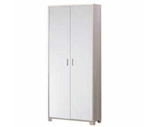 Mobile scarpiera multiuso olmo 8 ripiani Armadio Scarpiere bianco 83x29x190 cm