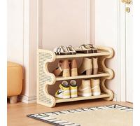 Mobile Scarpiera ,Portascarpe Ingresso Casa ，Armadio Mobiletto Ausiliario Multiuso ，Salvaspazio，facile da montare,Organizzatore per 12-18 Paia,Ingresso Corridoio Camera da Letto(White,50cm/20in)