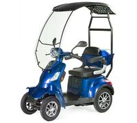 MOBILE SCOOTER ELETTRICO A 4 RUOTE 1000W VELECO FASTER con tettuccio