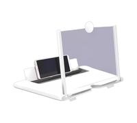 Mobile Screen Magnifier - Hd 3d Visual Enlarger, Phone Holder, Easy to Carry Projection Display Stand | Video Viewing Amplifier Device for Movies Streaming Leisure Indoor Outdoor