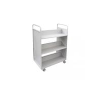 Mobile Silent BK - Carrello da scrivania versatile per biblioteche, archivi e uffici, ed elegante soluzione di archiviazione per una facile organizzazione