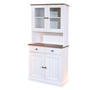 MOBILE SOGGIORNO CREDENZA WESTERLAND 4ANTE+2CASSETTI 90x45x181H PINO MASSELLO VE